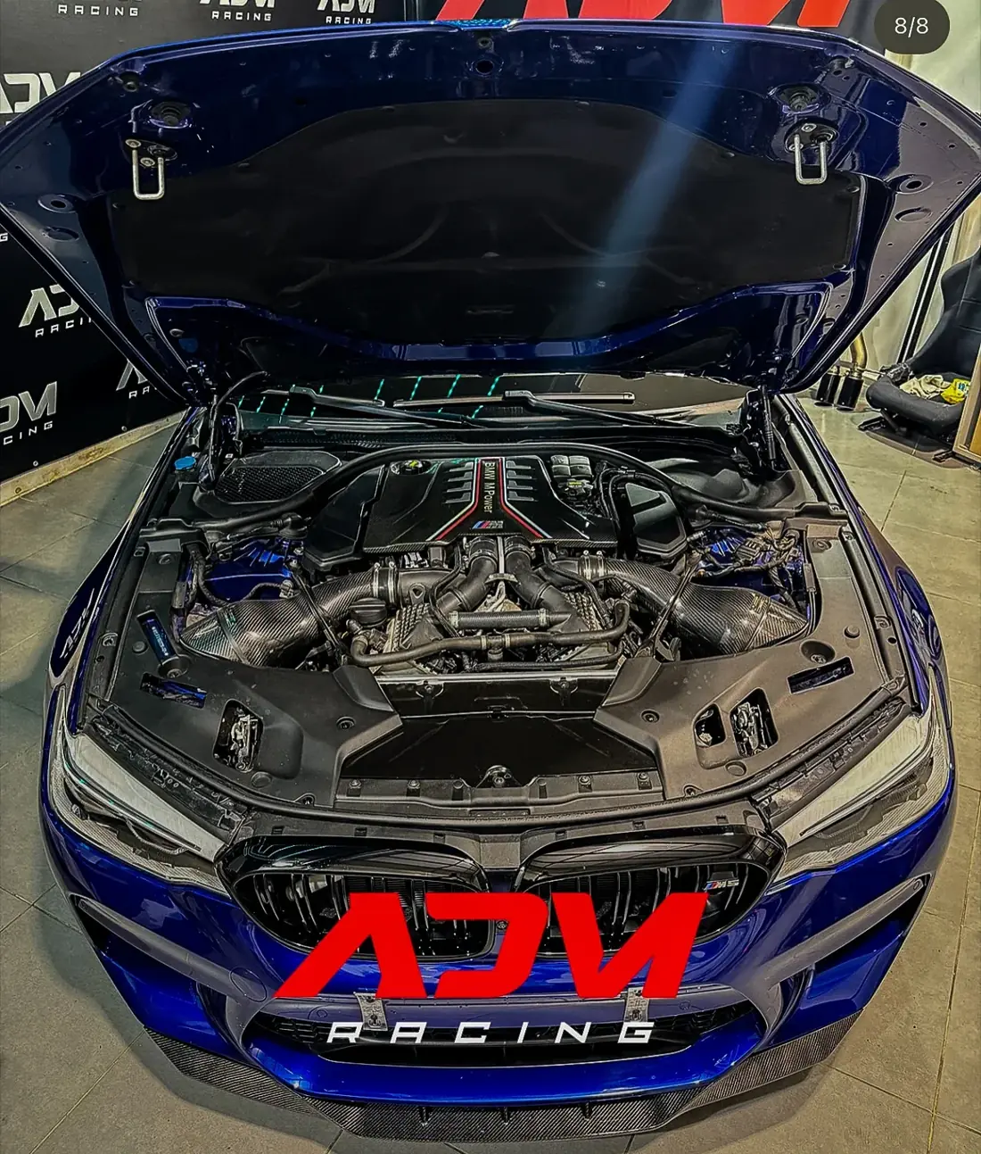 BMW M5 F90 am Prüfstand